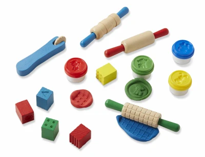 Creative Shape & Mold Clay Set With Wooden Sculpting Tools