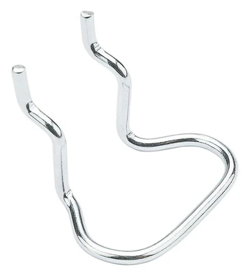 Durable Zinc Pegboard Pliers Holders - 4 Pack, 1.5 Inch