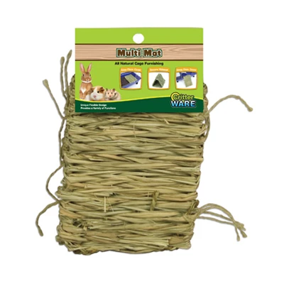 True Value Hand-woven Grass Multi-mat For Small Animals, 6" X 10.5"