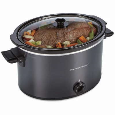 10-quart Oval Slow Cooker - Extra Large Capacity For Big Meals