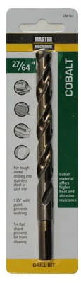 27/64" X 5-3/8" Cobalt High-speed Steel Drill Bit