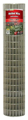 14-gauge Galvanized Welded Wire Mesh – 4x2 Inch, 72"x100' Roll