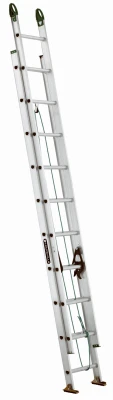 24-foot Aluminum Type Ii Extension Ladder With 225 Lbs Load Capacity