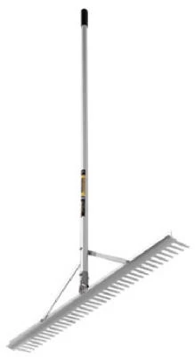 Razor-back 36-inch Aluminum Landscape Rake For Yard And Garden