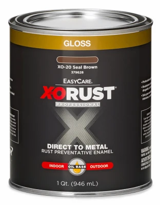 X-o Rust Premium Seal Brown Anti-rust Oil-based Enamel Paint - 1 Quart