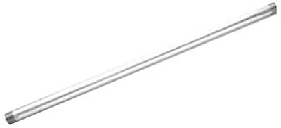 2" X 10' Galvanized Steel Threaded Pipe – Durable & Rust-resistant