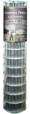 36" X 50' Galvanized 16-gauge Welded Wire Fence Roll With 3x2 Mesh