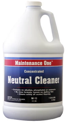 Neutral Ph Glass & Floor Cleaner – 1 Gallon Eco-friendly Solution