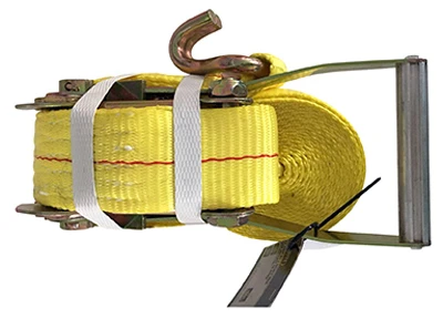 2-inch X 27-foot Ratchet Tie-down With Double J-hooks