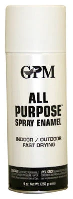 Flat White All-purpose Spray Paint, 9 Ounces - Model Agp3-aer