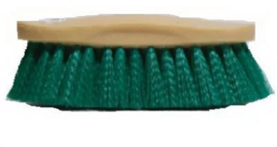 Soft Synthetic Bristle Finishing Brush With Aqua Teal Handle – 2" Trim