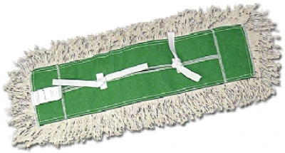 Natural Yarn Cotton Dust Mop Refill, Cut End, Green Seal Certified, 5 X 24 Inches