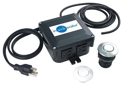 Stainless Steel Air-activated Sink-top Disposal Switch With 60" Cable