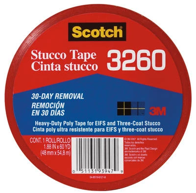 Heavy-duty Stucco Duct Tape 2" X 60 Yards – Durable & Weatherproof