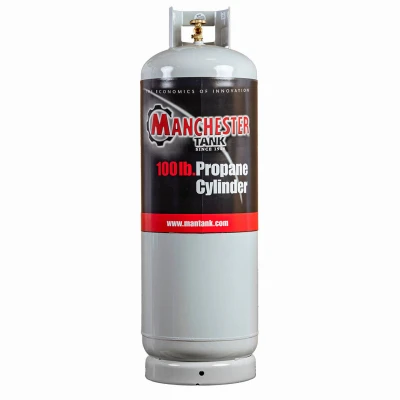 100 Lb Vertical Propane Cylinder With Durable Armor-clad Finish