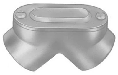 3/4" Rigid-to-rigid Corner Pull Elbow Electrical Conduit Fitting