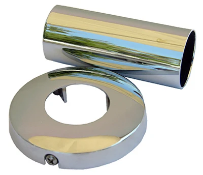 Price Pfister 2-piece Chrome Escutcheon Set