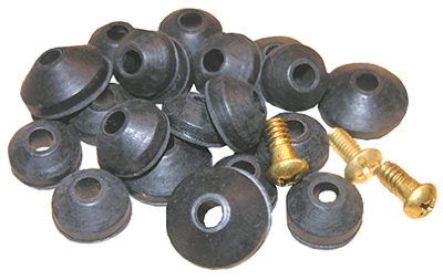 23-piece Beveled Bibb Washer & Brass Screw Set