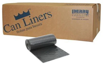 Durable Black 96-gallon Trash Can Liners - 50 Count