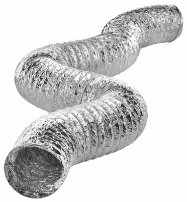 Ul 181 Rated 3"x25' Flexible Air Connector For Bathroom Exhaust