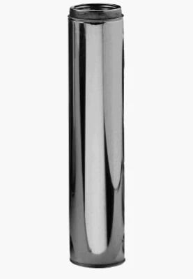 Sure-temp 6" X 48" Insulated Chimney Pipe For Residential Heating