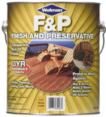 F&p Natural Tone Wood Preservative - 1 Gallon