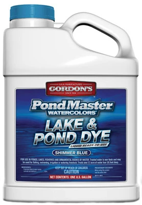 Pondmaster 1 Gallon Shimmer Blue Pond Dye Concentrate