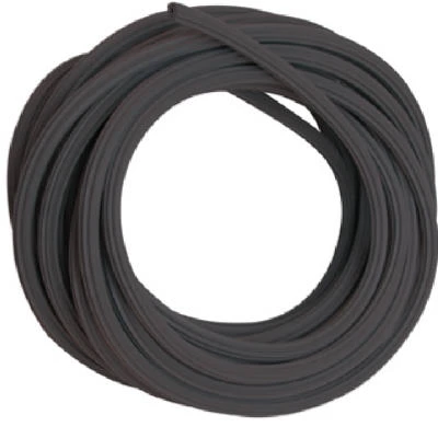 Black Vinyl Screen Spline - 11/64 Inch Diameter, 25 Ft Length