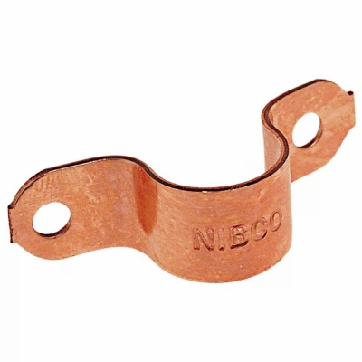 Copper Pipe Tube Strap, 1 In., 5-pk.