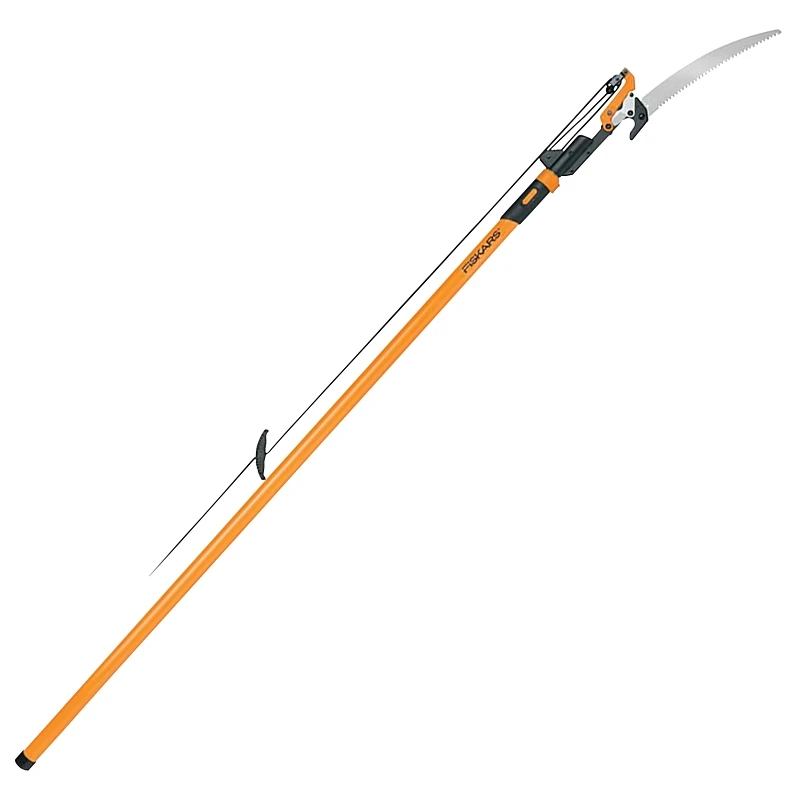 Power-lever Extendable Pole Saw & Tree Pruner, 7-14 Ft., 1 In. Cutting Capacity