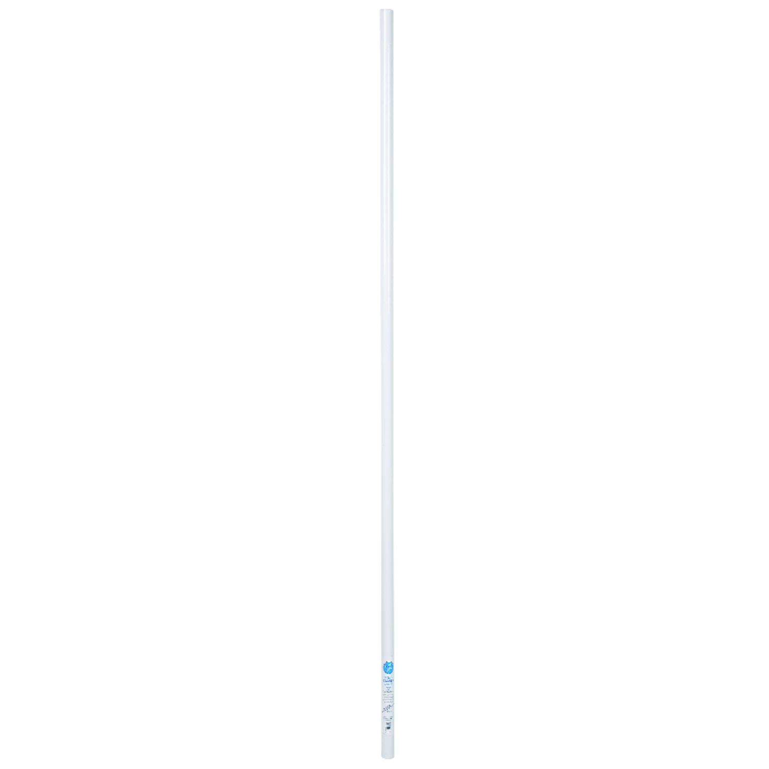 Closet Pro 6 Ft. L X 1-1/4 In. D Powder Coated Steel Closet Rod