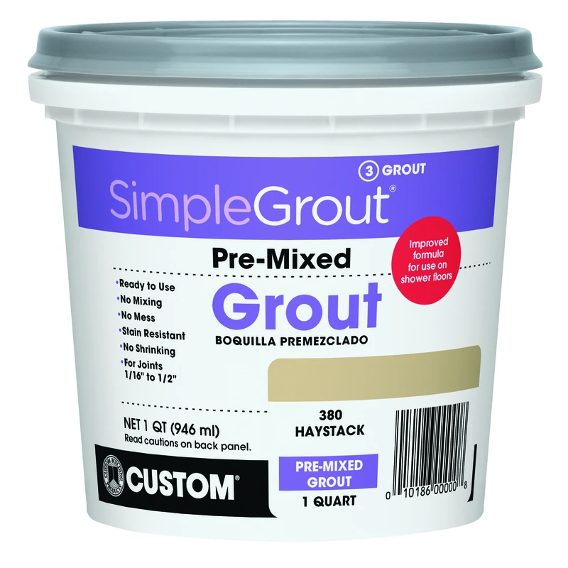 Simplegrout Quart Haystack Pre-mixed Tile Grout