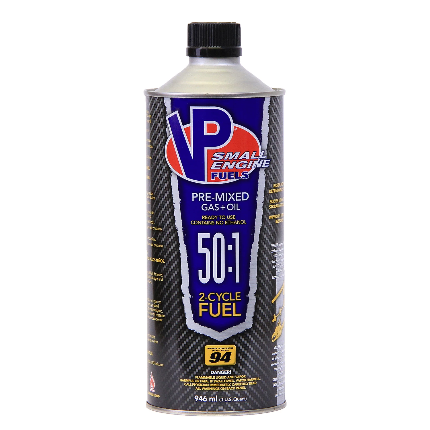 Vp Small Engine Fuels 32 Oz. 50:1 Ethanol-free Gas & Oil Pre-mix