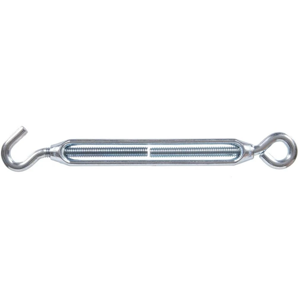 1/2-13 X 19-1/2 In. Hook And Eye Turnbuckle In Zinc-plated (1-pack)