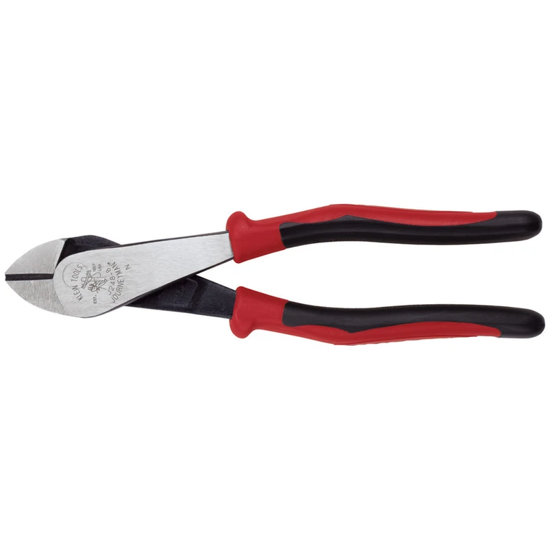 Journeyman 8-1/8 In. Plastic/steel Standard Diagonal Cutting Pliers Black/red 1 Pk