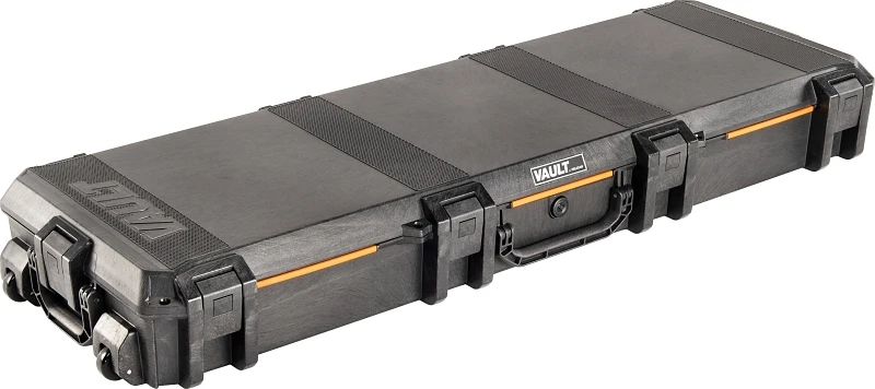 Double Rifle Case With Foam Interior And Black Finish - Model Vcv800-0000-blk