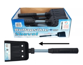 Compact Emergency Snow Shovel With Ergonomic Handle For Easy Use