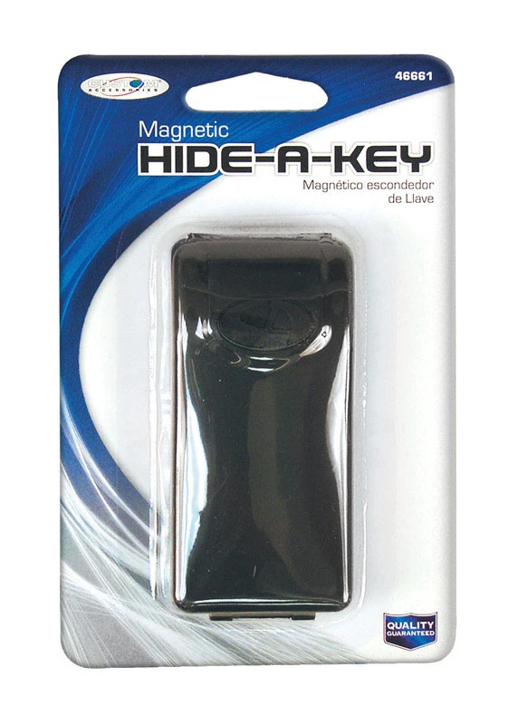 Black Plastic Magnetic Key Hider - Model 46661