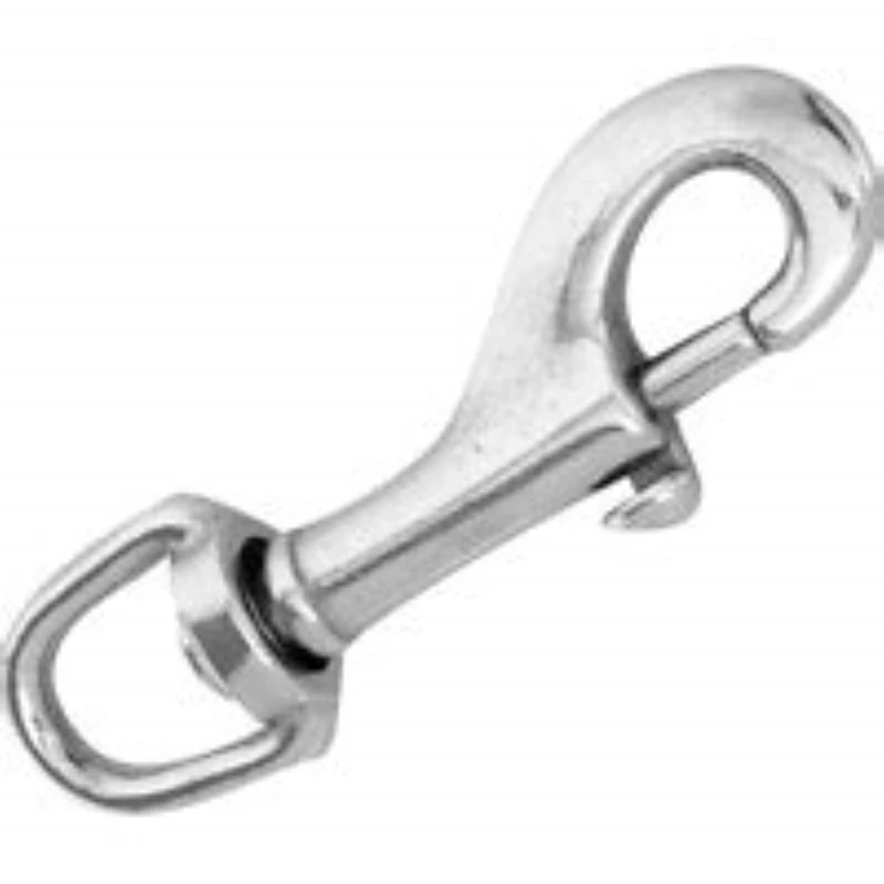 3/4" Swivel Round Eye Bolt Snap, 3-11/16" Length, 70 Lb Load Capacity