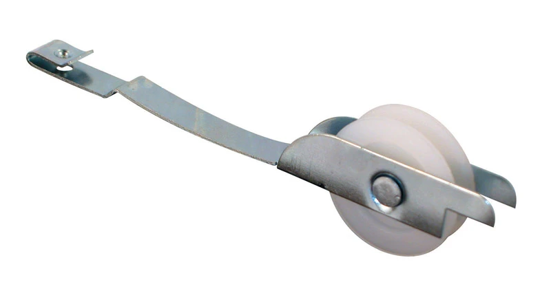 Prime-line 1 In. Dia. X 1/4 In. L Plastic/steel Spring Tension Roller Assembly 2 Pk