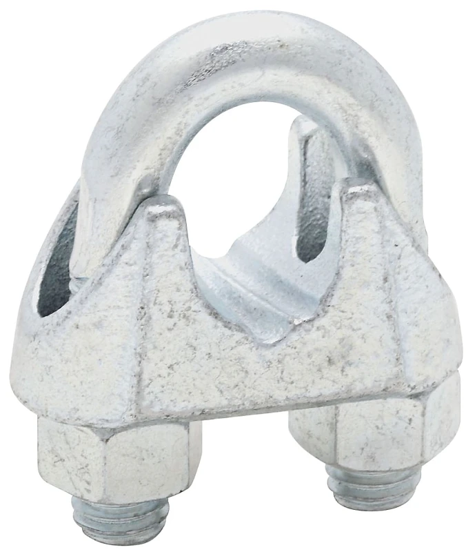 Wire Cable Clamp, Zinc, 5/8 In.