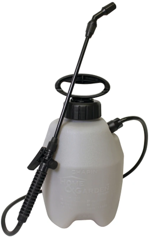 1 Gallon Poly Tank Sprayer With Adjustable Nozzle And Ergonomic Handle
