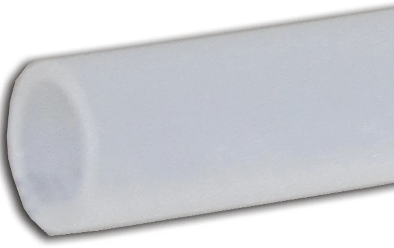 White Fda-grade Polyethylene Tubing, 1/2 In Id X 5/8 In Od, 100 Ft