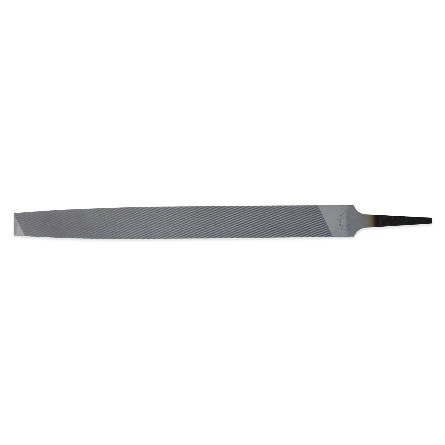 12 In. Mill Bastard File, Single Cut, Rectangular, High Carbon Steel
