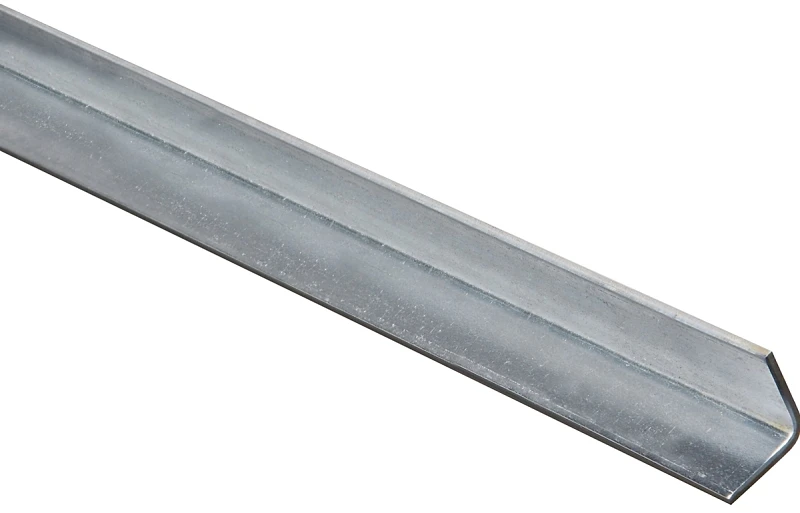 4010bc N179-937 Galvanized Steel Angle, 1 In Leg, 48 In Length