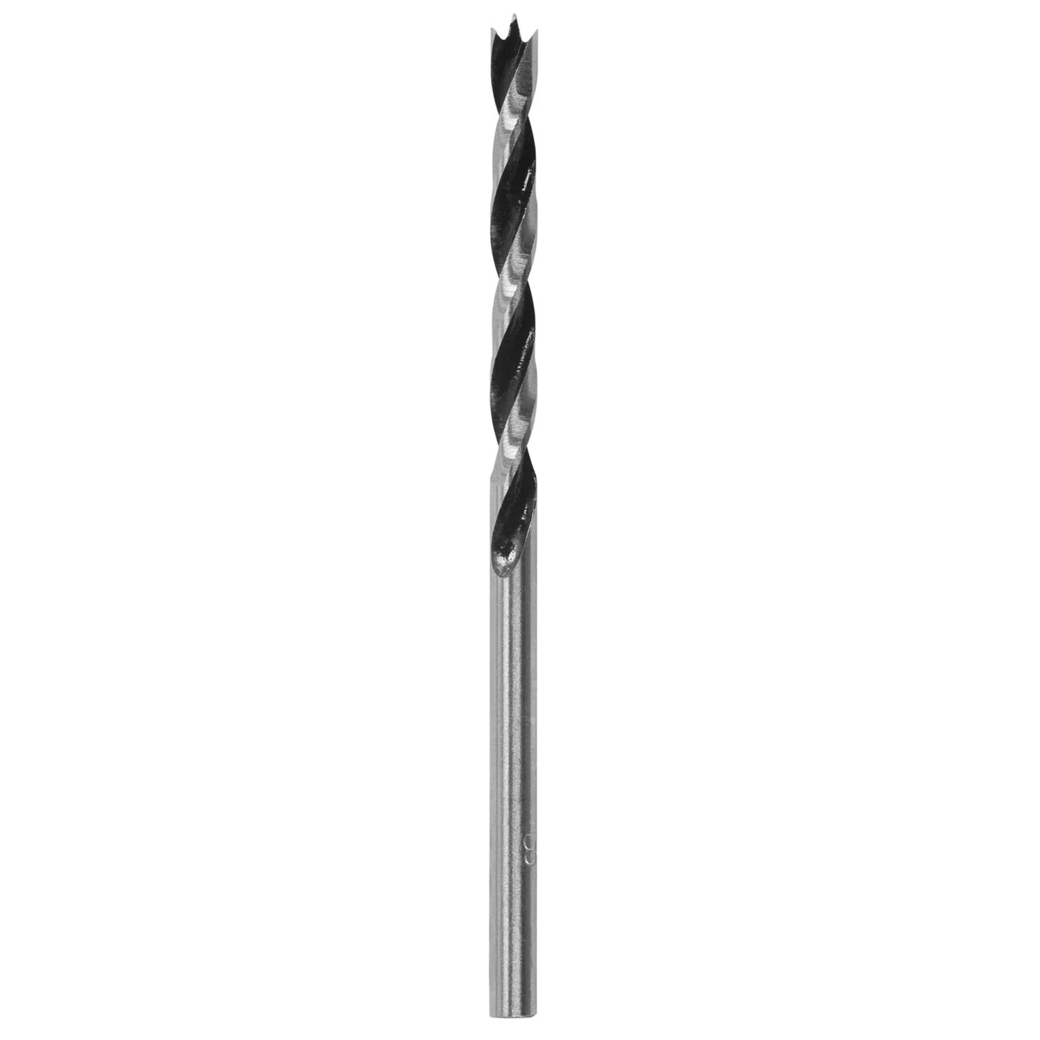 3/16 In. High Speed Steel Brad Point Drill Bit, 3-3/8 In. Length