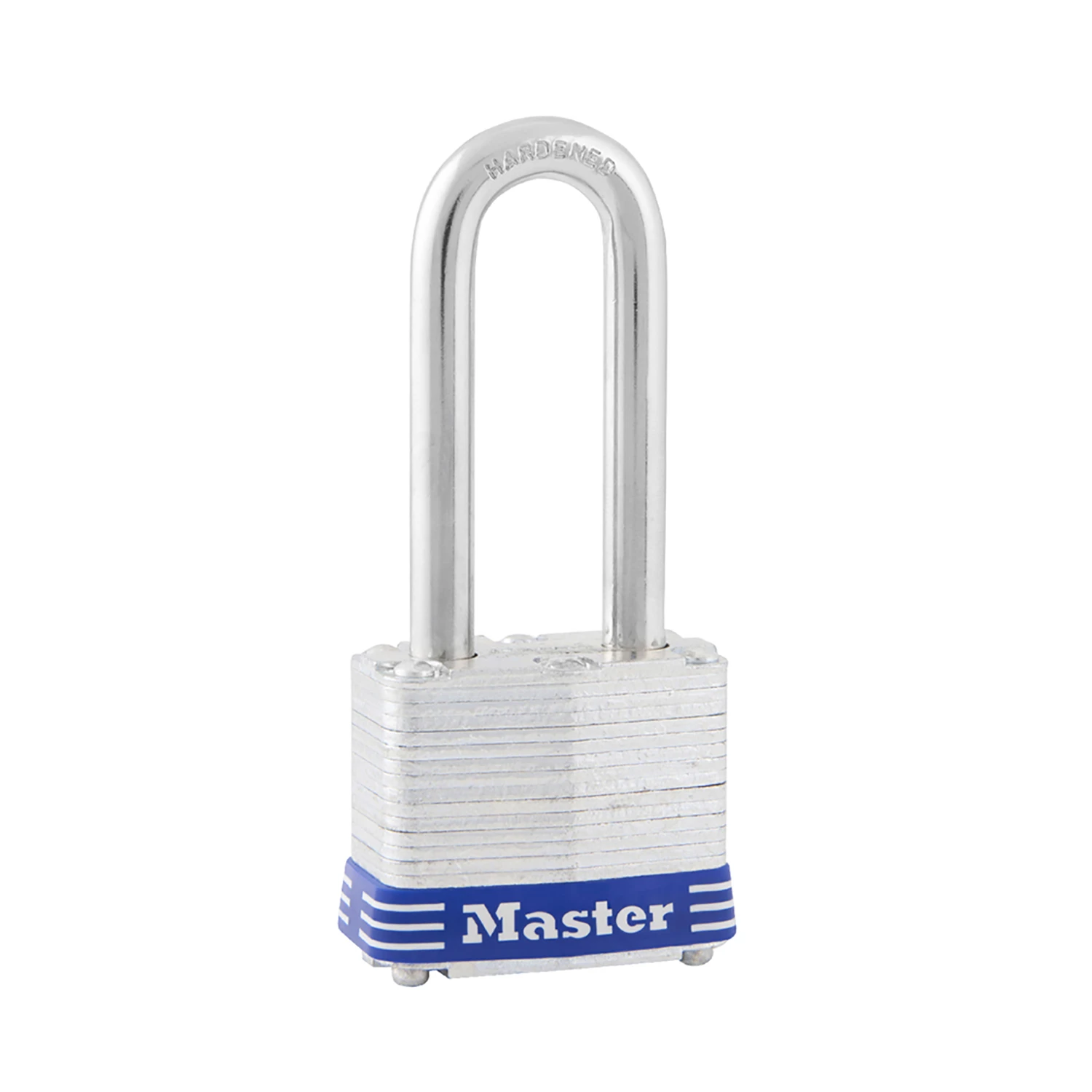 3dlh Laminated Steel Padlock, Keyed Different, 2" Shackle, 9/32" Diameter