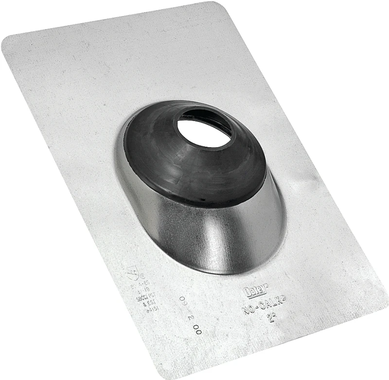 No-calk 3 In. Galvanized Roof Pipe Flashing - Model 11867