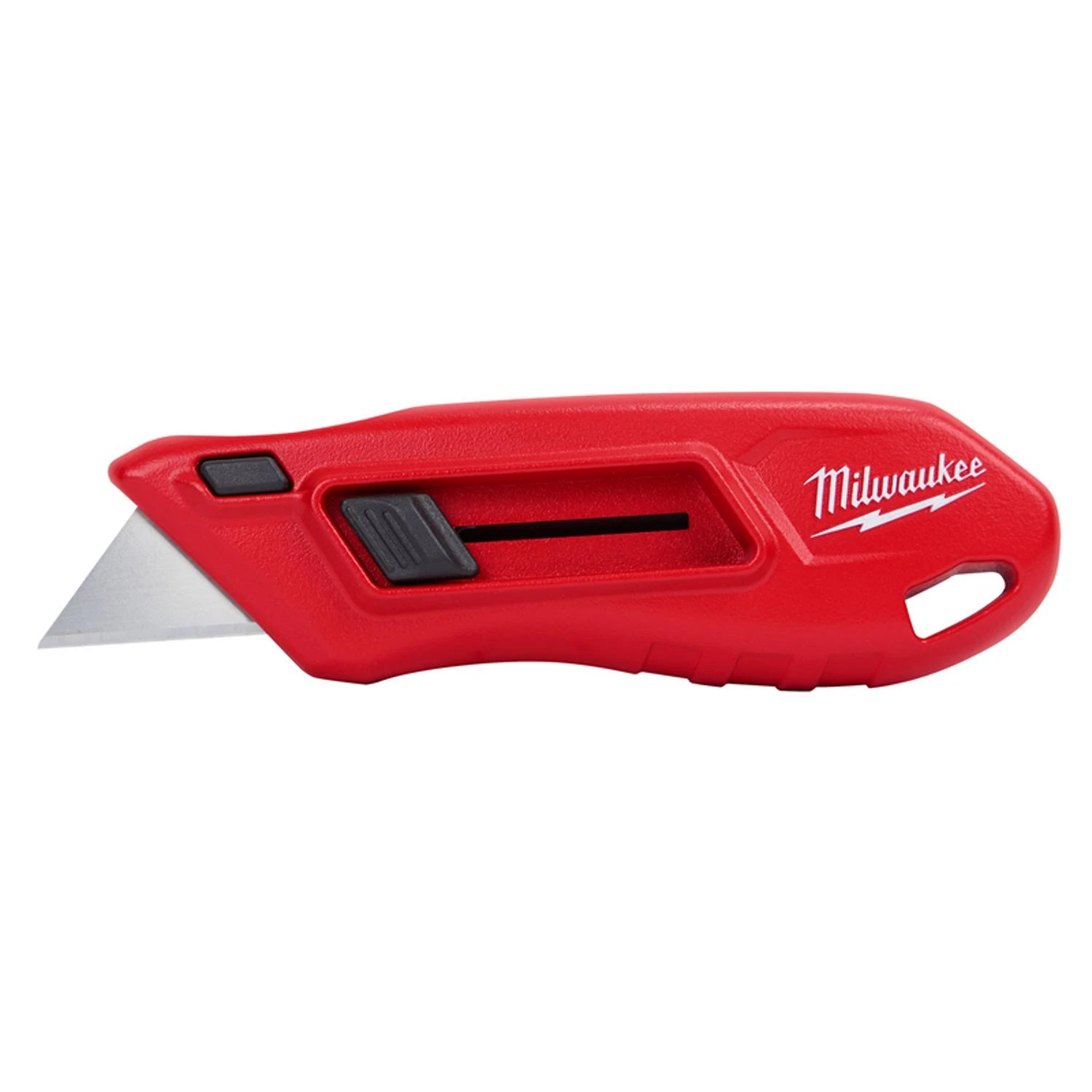 5 In. Compact Side Slide Utility Knife With 1.3 In. Blade Red