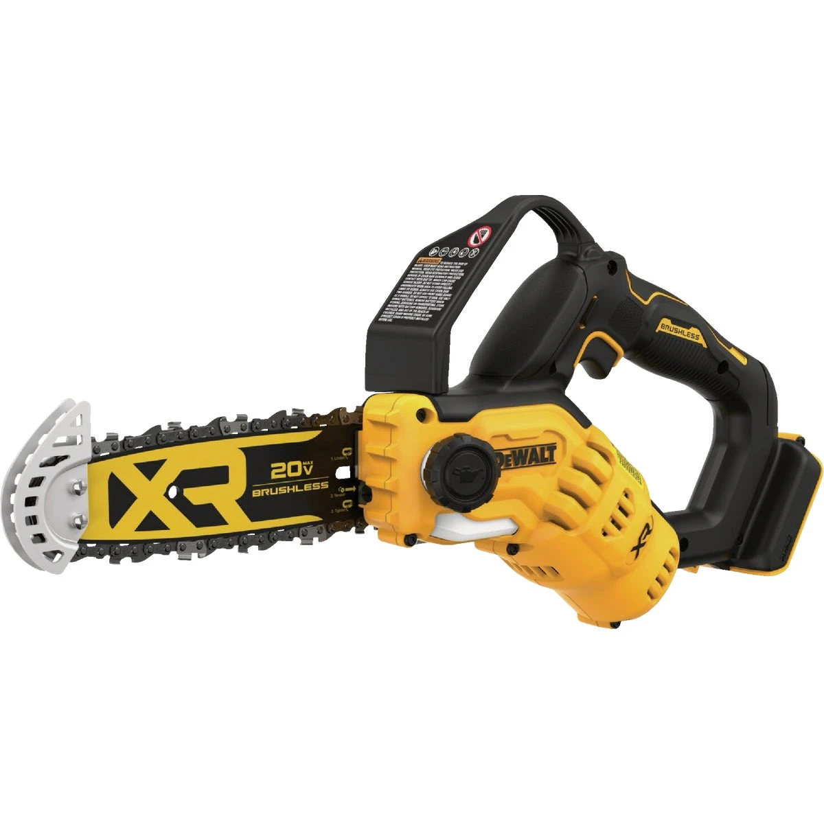 20v Max Brushless 8 In. Cordless Pruning Chainsaw Tool Only Dccs623b